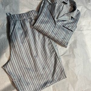 Apt. 9 Gray Striped Pajama Set